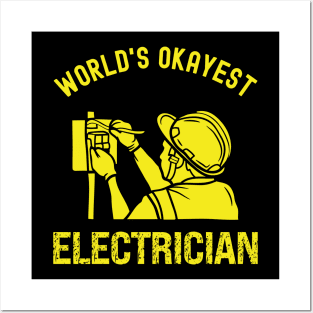 Electrician Posters and Art